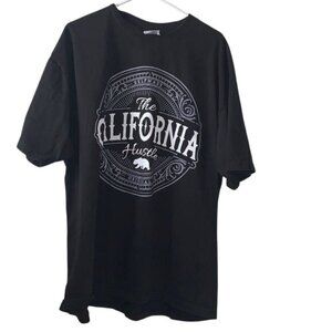 Shaka Wear Super Max Heavyweight California Hustle Graphic T-Shirt 2XL Black USA